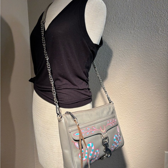 RARE Rebecca Minkoff x Psyali Hand-Painted Snake MAC Bag Limited Edition - Picture 13 of 13
